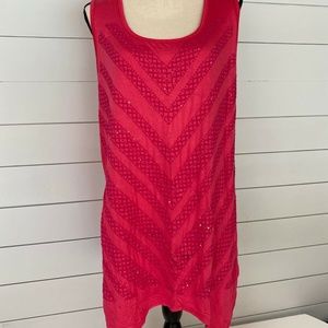 Mel & Mo Woman's Beaded Tank Top 2X 3X